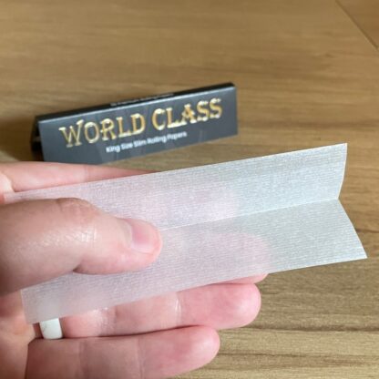 world class rolling papers pack of 32 premium king size slim rolling papers