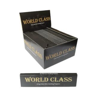 world class rolling papers box of 40 featured product image